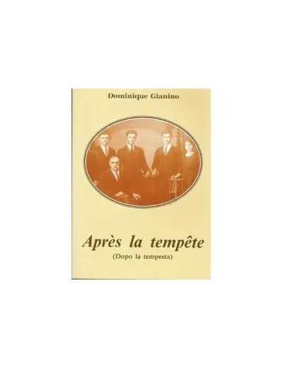 Livre Après La Tempête