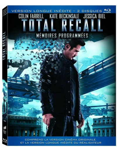 Blu-Ray Total Recall - Mémoires programmées - Version Longue - Blu - ray