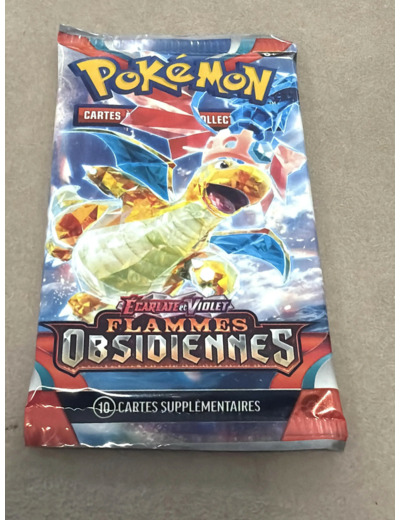 Cartes Pokemon Booster Flammes Obsidiennes EV03