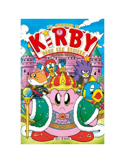 Livre Manga les aventures kirby les etoiles