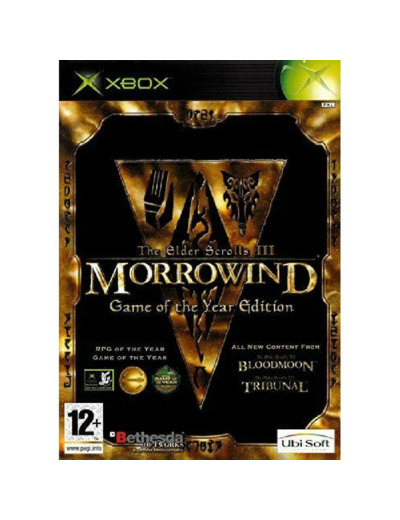 Jeu Xbox The Elder Scrolls III -  Morrowind