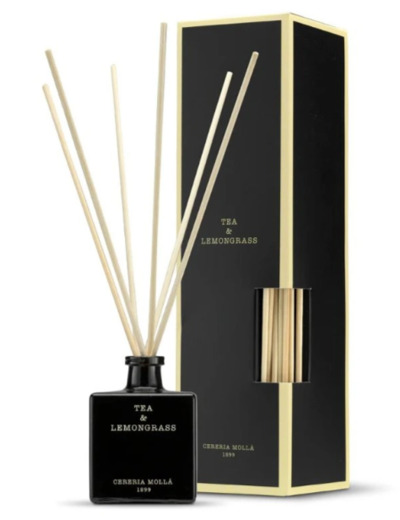 Diffuseur bâtonnets  : Tea & Lemongrass - Black