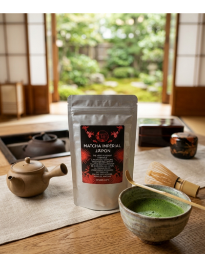 MATCHA DE CÉRÉMONIE BIO 100G JAPON