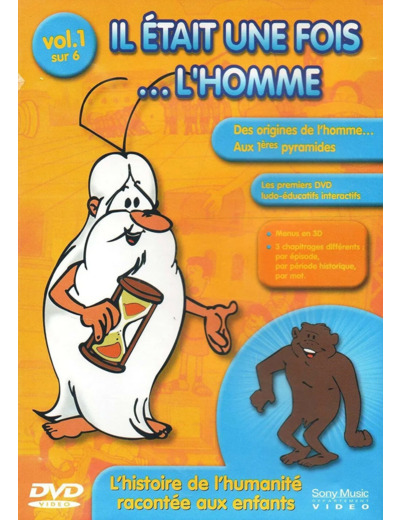 Dvd Il était une fois... l'homme - Vol. 1 : Des origines de l'homme... aux 1ères pyramides
