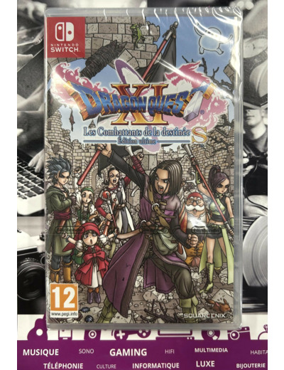 Jeu Nintendo Switch Dragon Quest XI S : Les Combattants de la Destinu00e9e Edition Ultim