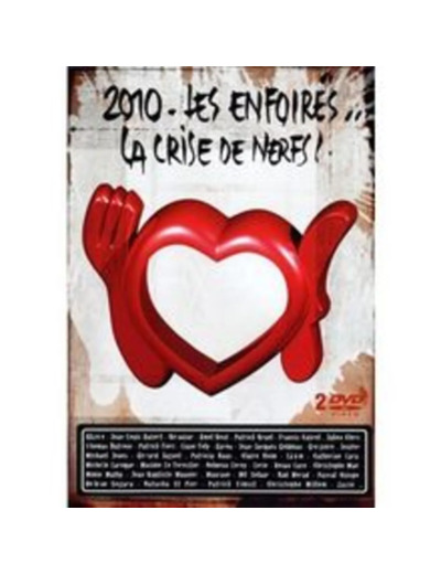Dvd Les enfoirés La crise de nerfs - 2010