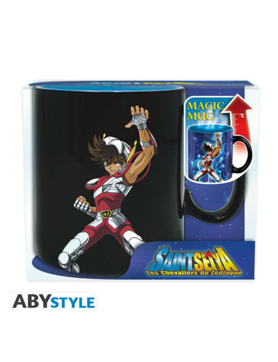 SAINT SEIYA - Mug Heat Change - 460 ml - Pégase vs Pope