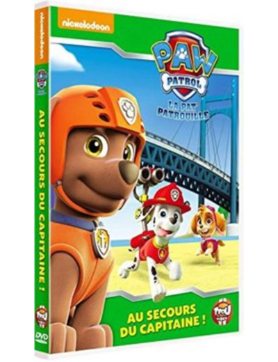 Dvd Paw Patrol, La Pat' Patrouille - 4 - Au secours du Capitaine !