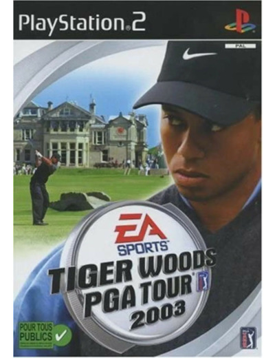 Jeu PS2 Tiger woods 2003