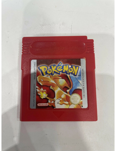 Jeu Gameboy Advance Gba Pokemon: Red Version