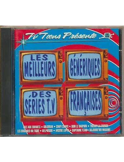 Cd Various - Les Meilleurs Génériques Des Séries T.V Françaises (1998)