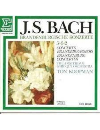 Cd Johann Sebastian Bach - Brandenburgische Konzerte 5 - 6 - 2 (1985)
