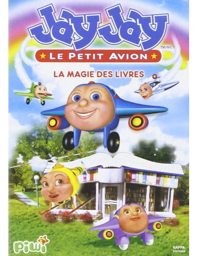 Dvd Jay Jay le petit avion - La magie des livres