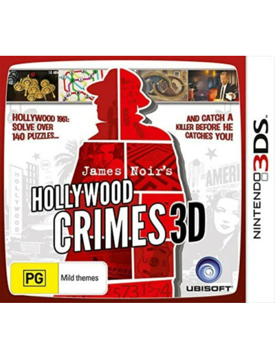 Jeu 3DS James Noir's Hollywood Crimes 3D