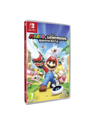 Jeu Switch Mario The Lapins Cretins Kingdom Battle