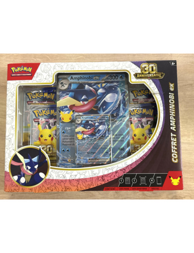 Coffret Pokémon Amphinobi ex 30eme anniversaire - FR