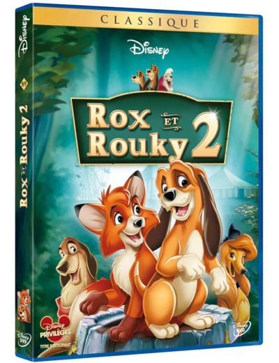 Dvd Enfants Rox Et Rouky 2