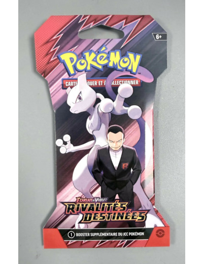 Booster Blister Pokémon Ecarlate et Violet Rivalités Destinées EV10