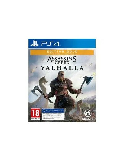 Jeu PS4 Assassin's Creed : Valhalla - Gold Edition PS4