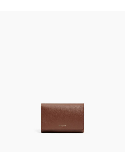 Portefeuille Emilie en cuir grainé