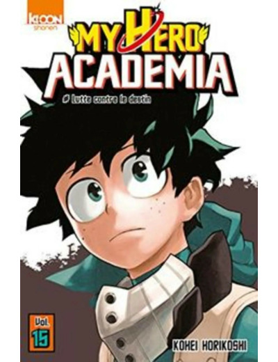 Livre My Hero Academia - Tome 15