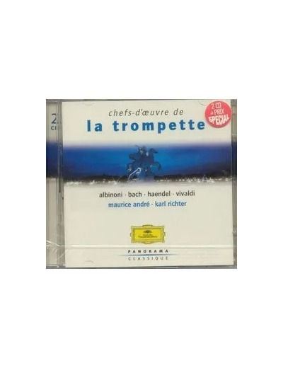 Cd Panorama : les Chefs d'oeuvres de la trompette classique Artistes divers