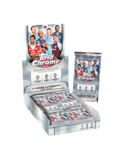 [TOPPS] Topps chrome - UEFA Club compétition - football  saison 2025/26