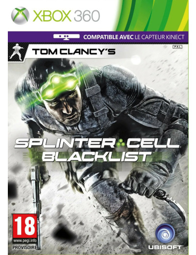 Jeu Xbox 360 Xb360 Splinter Cell Blacklist