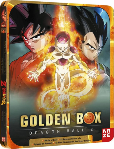 Blu-Ray Dragon Ball Z - Golden Box - Steelbox BR [Édition Collector]