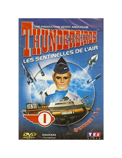 Dvd Thunderbirds les Sentinelles de L'air Volume 1, Épisodes 1 à 4