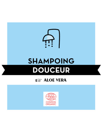 Shampoing douceur liquide Aloe vera - 100g