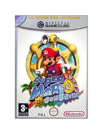 Jeu Game Cube Super Mario Sunshine le Choix des Joueurs Gamecube