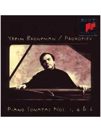 Cd Sonates pour piano nos. 1, 4 & 6 - Yefim Bronfman, piano