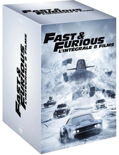 Dvd Fast and Furious - L'intégrale 8 films - DVD + Copie digitale