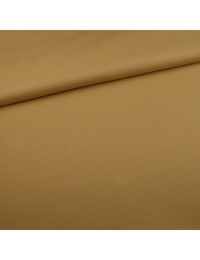 Sélection Coup de coudre - Tissu Crêpe Marocain de Polyester Uni Couleur Jaune Moutarde
