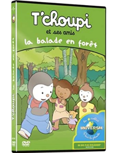 Dvd T'choupi et ses amis (interactif) - La ballade en forêt