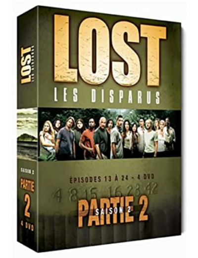 Dvd LOST : Saison 2 - partie 2 - Coffret 4 DVD