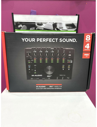 M - Audio AIR192X14 - Interface audio USB MIDI - 8 entrées / 4 sorties