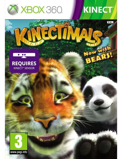 Jeu XBox 360 Kinectimals Gold