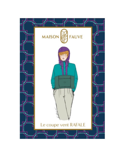 Maison Fauve – Patron Femme Coupe Vent "Rafale" du 34 au 52