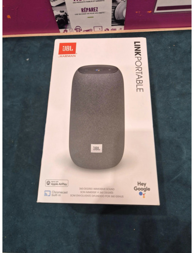 Enceinte Bluetooth JBL LINK Portable - Enceinte sans fil Bluetooth - Noir