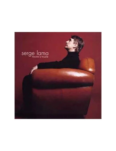 Cd Serge Lama - Feuille À Feuille (2001)