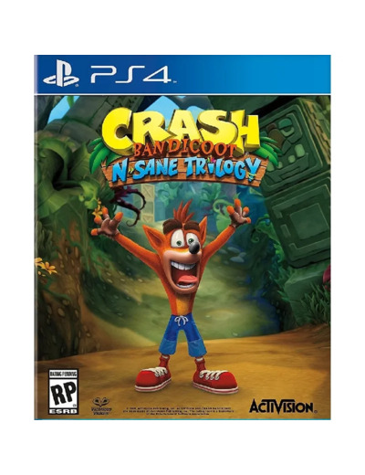 Jeu Ps4 Crash Bandicoot N. Sane Trilogy