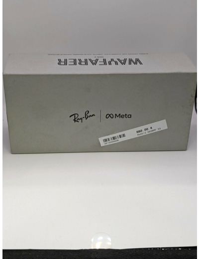 Lunettes connectées IA Meta Ray-Ban Wayfarer (Gen 2) Bleu cosmique brillant taille grande