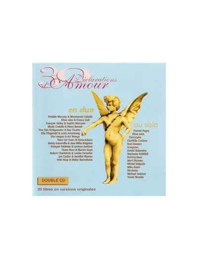 Cd Various - 30 Déclarations D'amour (1998)