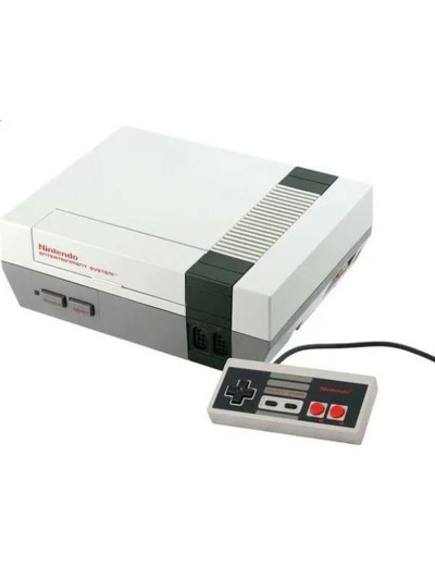 Console Nintendo Entertainment System NES avec une manette