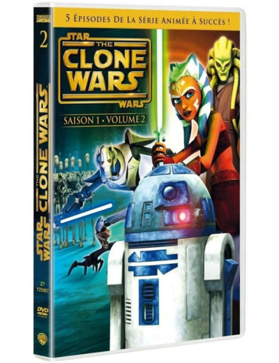 Dvd Star Wars - The Clone Wars - Saison 1 - Volume 2
