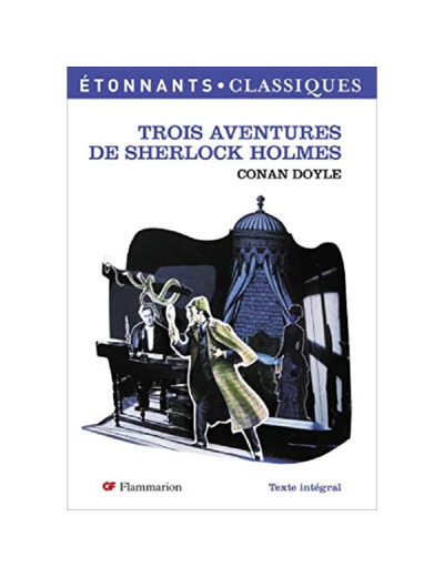 Livre Trois Aventures de Sherlock Holmes - Arthur Conan Doyle