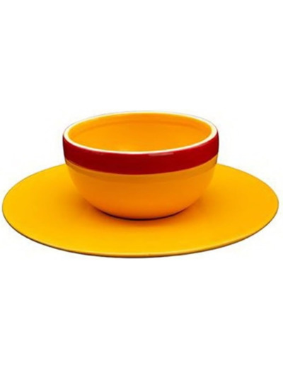 [BOL] ONE PIECE Bol et soucoupe Chapeau de Paille