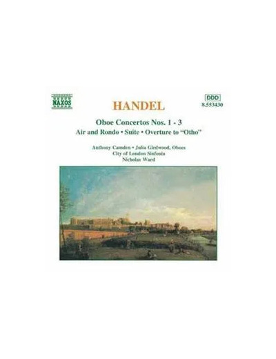 Cd Concertos pour hautbois, Air, Suite & Ouverture Camden